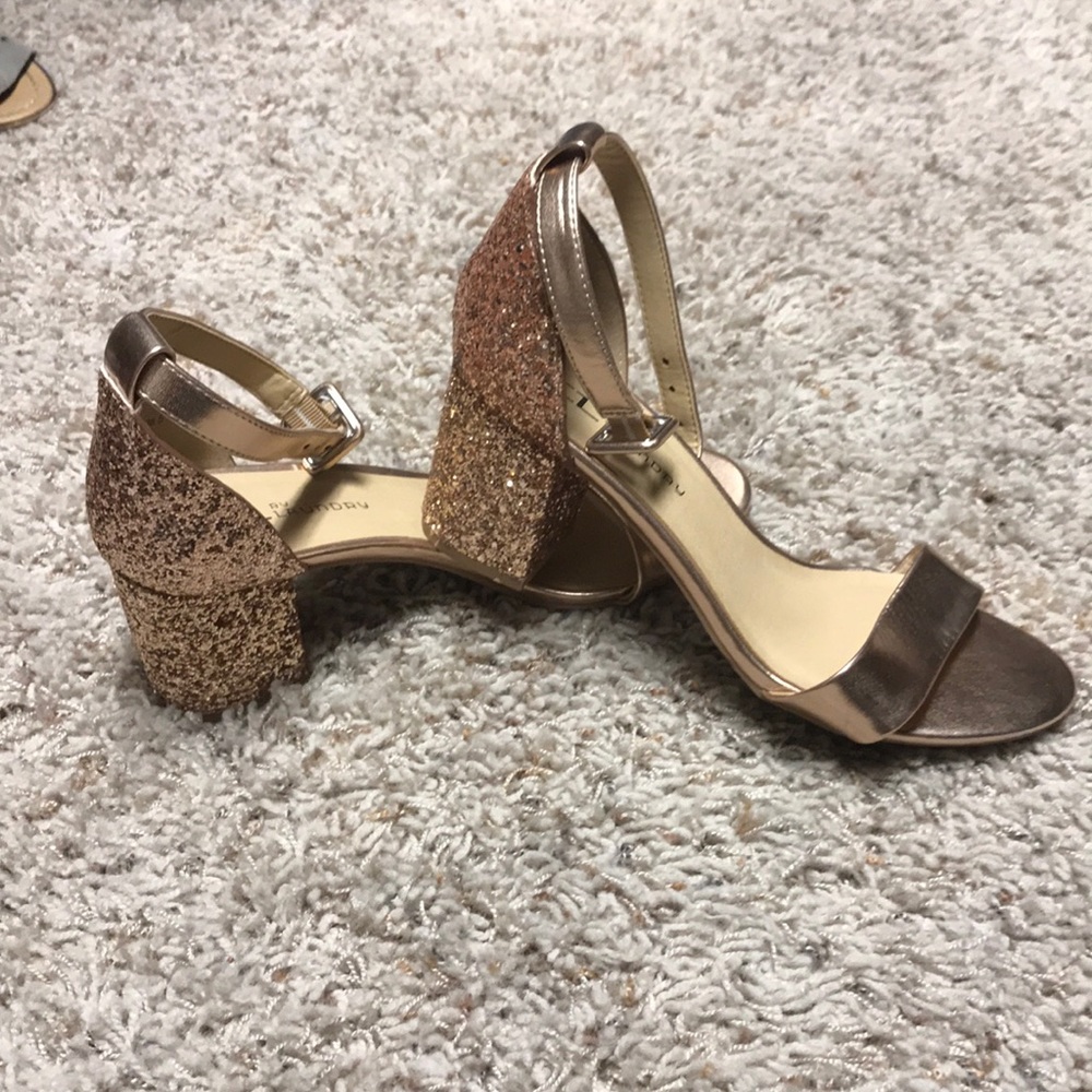 Glitter heels